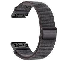 22mm 26mm Greitai pritvirtinamas nailoninis dirželis, skirtas Garmin Fenix 8 7X 7 Pro Fenix 6X 6 5X 5Plus Tactix 7 Forerunner 965 955 Enduro 2 Kilpos tipo juosta 22mm Fenix 8 47mm black