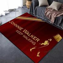 Johnnie Walker viskio kilimas ir takelis modernus baras svetainė miegamasis Didelis plotas minkštas kilimas darbo kambarys prieangis prie lovos neslystantis takelis 40x60cm