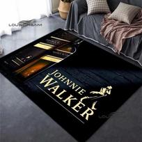 Johnnie Walker viskio kilimas ir takelis modernus baras svetainė miegamasis Didelis plotas minkštas kilimas darbo kambarys prieangis prie lovos neslystantis takelis 40x60cm