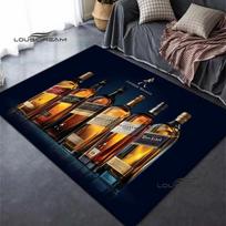 Johnnie Walker viskio kilimas ir takelis modernus baras svetainė miegamasis Didelis plotas minkštas kilimas darbo kambarys prieangis prie lovos neslystantis takelis 120*160cm
