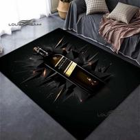 Johnnie Walker viskio kilimas ir takelis modernus baras svetainė miegamasis Didelis plotas minkštas kilimas darbo kambarys prieangis prie lovos neslystantis takelis 40*120cm