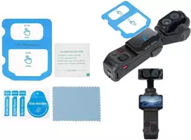 SunnyLife Stiklas Ar Grūdintas 9h Ekranui Objektyvui Insta360 Luna Ultra Rėmelis Quick / Lu-bhm252-1 / Bhm252 (SB12001)