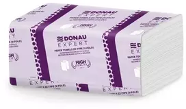 Staples Popieriniai rankšluosčiai ZZ celiuliozės DONAU EXPERT 2 sluoksnių, 2800 lapelių, 20 vnt., balti (42451119-14)