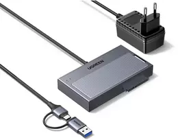 Adapteris M.2 NVMe/SATA UGREEN D320 USB 3.2 USB–USB-C