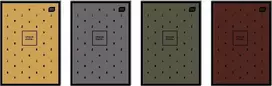 Interdruk Sąsiuvinis A5/64K trumpa Soft Touch Chess (5 vnt.)