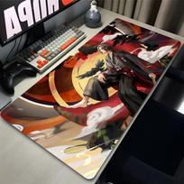 Japonija Šaunus Anime Pelės Padas Nešiojamasis Kompiuteris Raudonas Mėnulis Žaidimų Klaviatūros Kilimėlis XL N-narutoS Pelės Padas PC I-itachi Žaidėjas U-uchiha Spintelės Stalo Kilimėlis 600x300x2mm