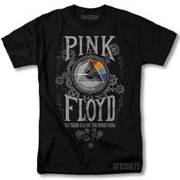 Pink Floyd marškinėliai Dark Side of the Moon Rock Tour Vntg Grafinis dizainas Unisex marškinėliai XXXL gray