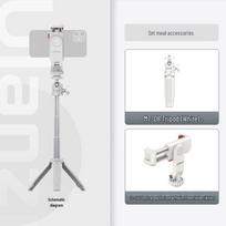Ulanzi MT-08 Mini Tripod & Selfie Stick for Cameras and Phones