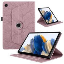 360 laipsnių besisukantis planšetinio kompiuterio dėklas Samsung Galaxy Tab S10 Ultra S9 FE 10.9 colių  Dėklas Tab A9 Plus S9 S8 S7 11 S10Plus 12.4 colių Funda S6 lite 10.4 inch rožinio aukso spalvos
