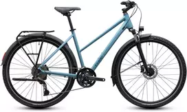 Dviratis Cube Nature Pro FE Trapeze surfblue'n'mėlynas 2027-46 cm (Dydis: 46 cm)