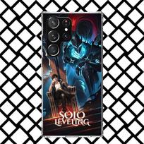 Anime S-Solos L-Levelings telefono dėklas, skirtas Samsung Galaxy S26 S25 Edge S24 S23 Ultra S22 Plus S21 FE S20 + Minkštas dėklas su spausdintuva Fundas Samsung S26