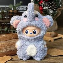 Labubu 4.0 Monstrai Prisegti Monstrų Miško Pasakų Serija Drabužiai Žavinga Pliušinė Antis Kabliukas Nėrimo Drabužiai Lėlės Aksesuarai No doll