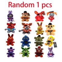 vieta Paskutinis Five Night At Freddy Fnaf Žavingas pliušinis žaislas Aktyvi lėlė Bonnie meškiukas Foxy Animacinis įdarytas lėles Freddy žaislas Sukurta vaikams dovanos -A4733
