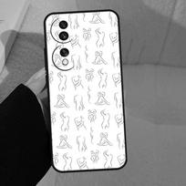 Sexy Nude Women Art For Honor Magic 8 7 6 5 Lite Case For Honor 400 Pro 200 50 70 90 X8c X8b X9d X9b X9c Win RT Honor 200 gray