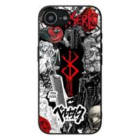 Berserk Guts Protective Cover for Motorola Moto G86 G14 G35 G34 G45 G55 G67 G75 G85 G24 G15 G54 G57 Power Phone Case Motorola Moto G15 gray