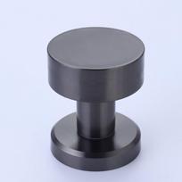 Nerūdijančio plieno paslėpta apvali rankena nematomiems vienpusiams durų užraktams Gray Single Handle
