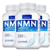 Niacinamidas NMN stabili forma, NAD+ papildas, mononukleotido ekstraktas, maisto papildas, tinka suaugusiems 120*3