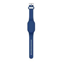 For Samsung Galaxy SmartTag 2 Soft Silicone Strap Bracelet Protective Cover Shell for Galaxy SmartTag2 Children Watch Strap mėlyna