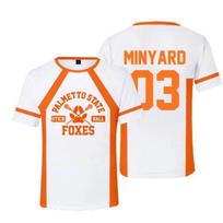 Viskas dėl žaidimo Palmetto State Foxes marškinėliai, Andrew Minyard 03 Lacrosse atsitiktinis gerbėjo marškinėlis vyrams ir moterims Streetwear 5XL orange