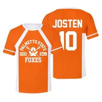 Viskas dėl žaidimo Palmetto State Foxes marškinėliai, Andrew Minyard 03 Lacrosse atsitiktinis gerbėjo marškinėlis vyrams ir moterims Streetwear XXS white
