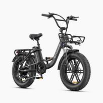 ENGWE L20 Boost Elektrinis dviratis 250W 75Nm Sukimo momento jutiklis 48V 13Ah 25km/h 20x4.0 7 pavarų Pakaba Elektrinis dviratis E-bike L20 Boost-BK-250W48v13ah-TT