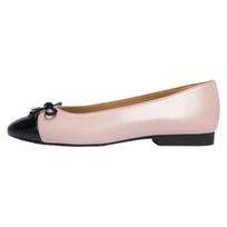 Michael Kors Piper MK Lambskin Leather Elegant Simple Dress Casual Flats Women flats Nude-Pink Black 40S6PIFP1L-187 36 beige