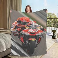 Marc Marquez Šilta Minkšta Kūdikio Antklodė Puikiai Tinka Namų Biurui ar Kasdieniam Naudojimui Antklodė 100cmx150cm