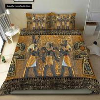 Senovės Egiptas Anubis Egipto Simbolis Kultūra Patogus Antklodės Užvalkalas Pagalvės Užvalkalas Patalynės Komplektas Vaikų Miegamasis Namų Tekstilė EU Single 135x200cm