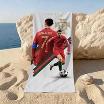 Sportininko C-CR7 Paplūdimio rankšluostis Paplūdimiams, jogos studijoms, sporto salėms, karštosioms versmėms, baseinams ir iškyloms STJ40x70CM brown