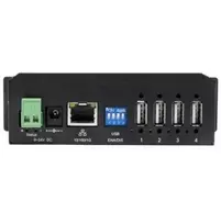 Tinklo plokštė Exsys EX-6003HMVS Ethernet 1 Gigabit su 4 USB 2.0 prievadais, su 15KV ESD viršįtampių apsauga metaliniame korpuse