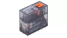 Relpol Relė: elektromagnetinė DPDT Ritės įtampa: 230VAC 8A 8A/24VDC (RMP84-2012-25-5230-WT)