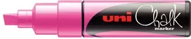 Uni Marker kreida Uni Chalk PWE-8K metalik rožinė -
