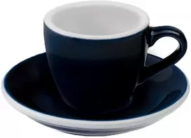 LOVERAMICS Puodelis Egg espresso 80 ml - Denim (4891635806725)