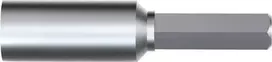 „Wiha“ veržliaraktis galvutė Micro 30 mm išorinis šešiakampis forma 4 mm 5,0 70444050 40660