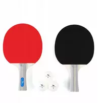 YakimaSport Raketė Stalo teniso rakete Ping Pong 2 vnt. + 3 kamuoliukai (100799)