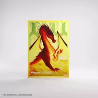 Gamegenic : Magic the Gathering - Hobitas - Aukščiausios kokybės meno įdėklai - Smaugas Auksinis (2030193)