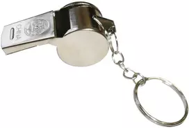 Kubisport Metalinis švilpukas su kamuoliuku teisėjui sportinis (Kub_03-31156K)