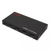 Šakotuvas „Roline HDMI perjungiklis, 3x1, 4K 60 Hz, su nuotolinio valdymo pulteliu“