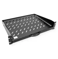 Value 19 – ištraukiama lentyna 2U spintelėms su prailginimo galimybe, 404 x 350 mm, maksimali apkrova 30 kg (26.99.0419)