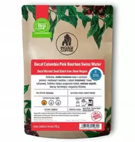 Ingagi Coffee Decaf Colombia Rožinė Bourbon Swiss Vanduo 250 g malta kava – kava be kofeino (5905538152892)