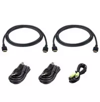 Aten perjungiklis Saugių KVM kabelių rinkinys 2L-7D02UH21X5 dviem monitoriams prijungti per HDMI (14.01.7593)