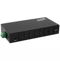 Exsys EX-12277HMS – metalinis USB 3.2 Gen 2 šakotuvas su 7 prievadais, turintis 7 C tipo jungtis (15.06.3497)