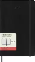 Moleskine Dieninis kalendorius 2027, 12M, L, 13x21cm, minkšti viršeliai, juodas (MS-9279394)