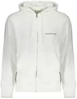 BALTA BLUZA MĘSKA Z ZAMKIEM CALVIN KLEIN