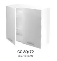 Halmar VENTO GC-80/72 spintelė su indų džiovykla