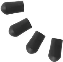 Helinox kėdės guminė kojelė (vienas 14) (4 vnt./rinkinys), juoda