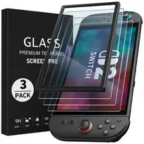 Transmedia Grūdintas stiklas FUNLAB Nintendo Switch 2, 3 vnt. (HRF1320)