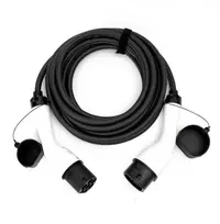 Įkrovimo kabelis automobiliams Platinet EV Charging Cable Type 2 32A 7,4KW 7M Juoda/Balta [46458] (EV_PEVC7KW7B)