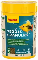 Sera Veggie Granules, pašaras žuvims, maitinančioms vidurinėje vandens zonoje, žolinis granulių pašaras, 100 ml/38 g (SE-32870)