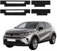 GrizzGlass Juoda techninė danga HeavyDuty Juodas slenksčiams Renault Captur (2024-2026) [4w1] (GRZ20559)